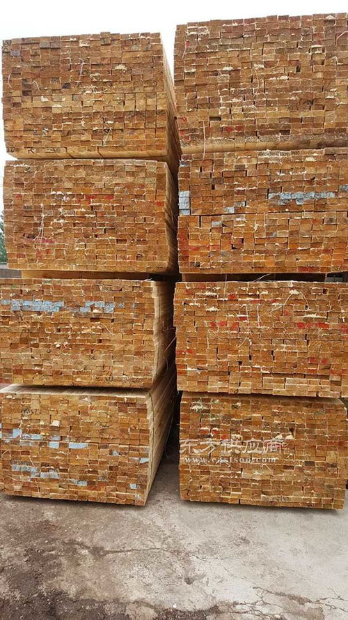 日照福日木材 輻射松建筑方木直銷商 洛陽輻射松建筑方木圖片